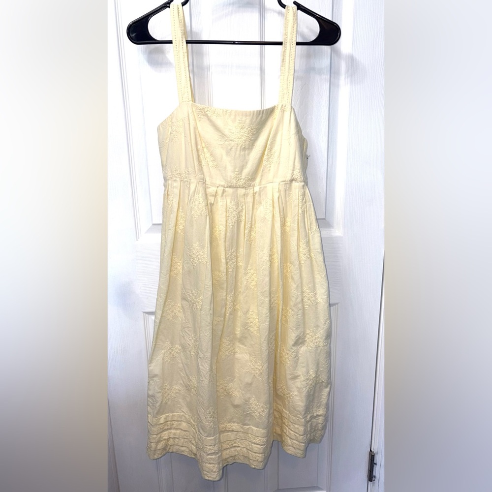 GAP Yellow Pleated Sundress  (USED)